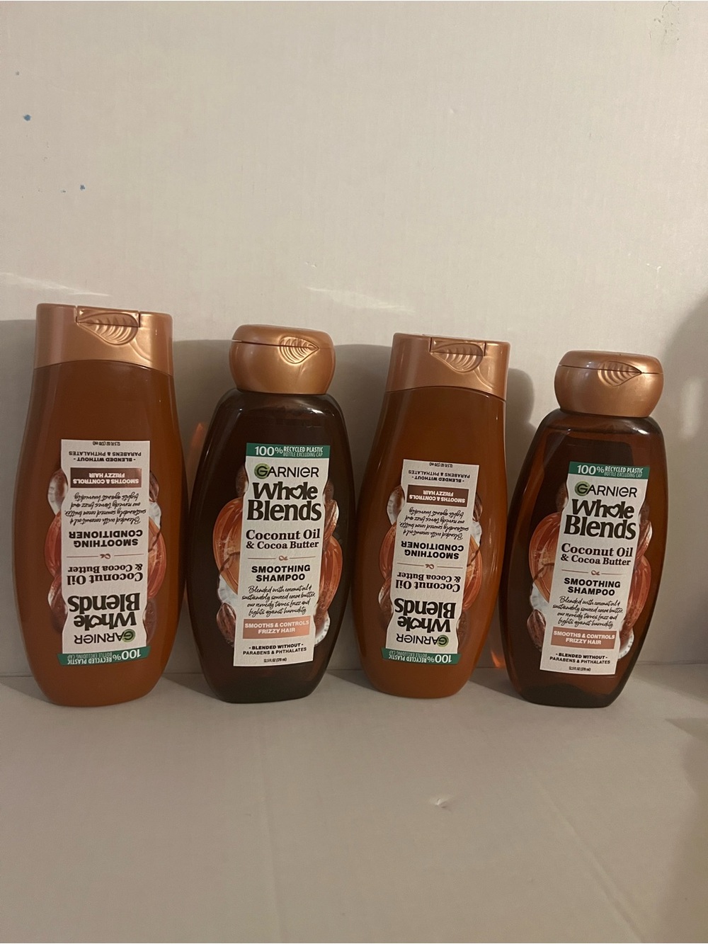 NEW Garner Whole Blends Women's Shampoo & Conditioner 4pk BUNDLE